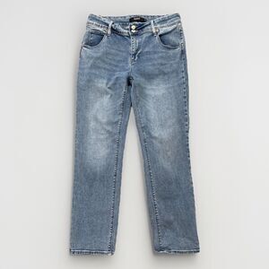 Hudson Women’s Straight Leg Jeans Size 10 Icy Blue H0524-01 Casual Denim